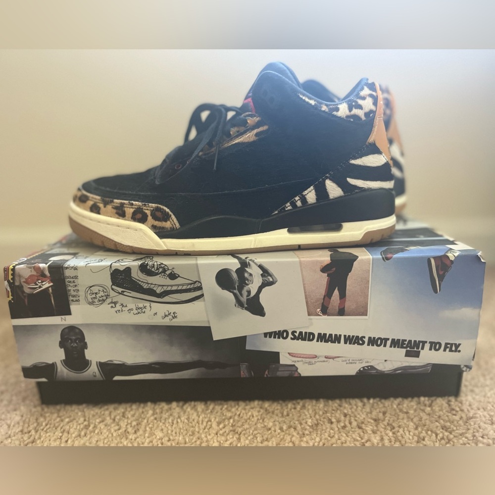 Nike Air Jordan III - 3 Retro SE - Animal Instinct